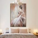 Ballet Dancer Painting Original Wall Art