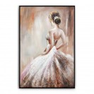 Ballet Dancer Painting Original Wall Art