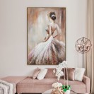 Ballet Dancer Painting Original Wall Art